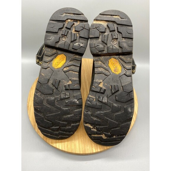 Danner 8" Logger Gore-Tex Quarry Boots Black Leather Combat USA Mens Size 8.5 M - Picture 9 of 11